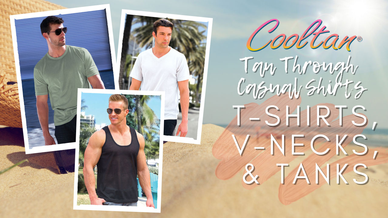 Cooltan Tan-Through T-Shirt Banner